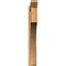 Ekena Millwork Westlake Slat Rough Sawn Outlooker, Western Red Cedar, 6"W x 44"D x 44"H OUT06X44X44WTL06RWR - alternate 2